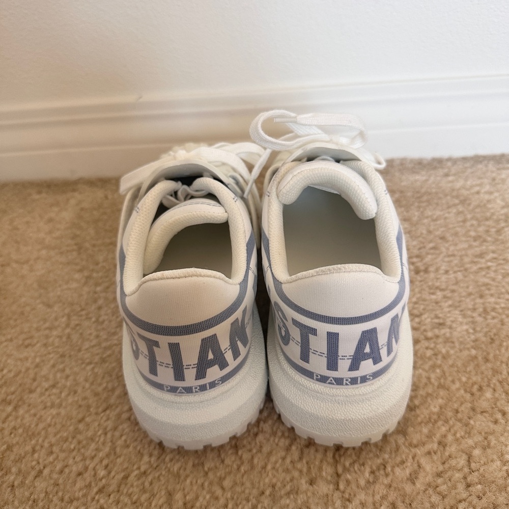 Christian Dior-ID Sneaker White and French Blue Technical Fabric Size 39 Womens - Picture 4 of 16